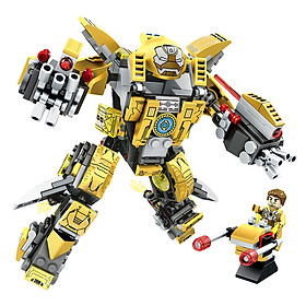 Đồ chơi lắp ghép Robot Biến Hình MK Series chi tiết Bằng nhựa ABS an toàn LegoStyle