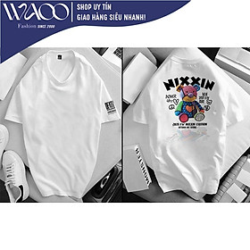 Áo Thun Nam, Có Bigsize Từ S Đến 8XL, Vải Cotton Cao Cấp, Mặc Mịn Thoáng Mát - Thời Trang Waoo, Mẫu ATNN278