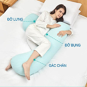 Mua Gối đỡ lưng gác chân chữ Y cho bà bầu