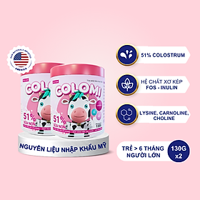  Combo 2 Sữa non COLOMI dành cho trẻ em (130g)