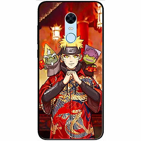 Ốp lưng dành cho Xiaomi Redmi Note 5 ( Redmi 5 Plus ) mẫu Naruto Áo Đỏ