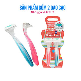 Dao cạo lông cao cấp Nhật Bikini Line MTG-2B bộ 2 chiếc