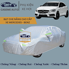 Bạt phủ xe ô tô tráng nhôm cao cấp các xe hãng MERCEDES-BENZ, 3 lớp chống nóng, chống thấm, chống bụi - Hàng Chính Hãng