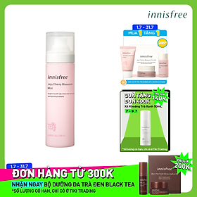 Xịt khoáng dưỡng sáng innisfree Jeju Cherry Blossom Mist 120 ml - 131172153