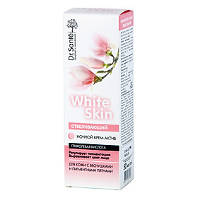 Kem Dưỡng Ban Đêm Làm Trắng Sáng Và Đều Màu Da Dr.Sante White Skin (50ml)