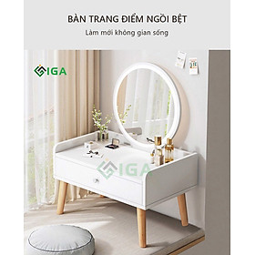 Mua Bàn Trang Điểm Ngồi Bệt Có Gương led