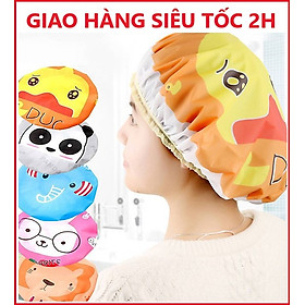 Mũ Tắm Đội Đầu Bạn Gái Hoạt Hình (Chọn Mẫu Ngẫu Nhiên)