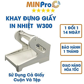 Mua Khay đựng giấy máy in nhiệt MINPRO dùng cho giấy in dạng tệp và cuộn khổ A6