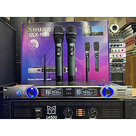Mua Bộ Micro không dây SHURE ULX-1000: Thu âm tốt  sáng tiếng  Micro vỏ kim loại  2 Râu thu sóng xa