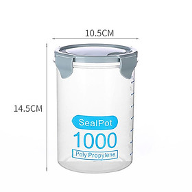 Mua Hộp Tròn Đựng Thực Phẩm Bằng Nhựa Trong Suốt Có Vạch Chia Định Mức  Mẫu Mới 2022