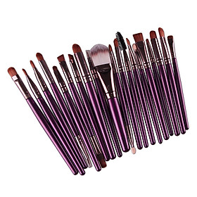 20Pcs Professional Makeup Brush Set Cosmetic Brushes for Blending Eye Shadow