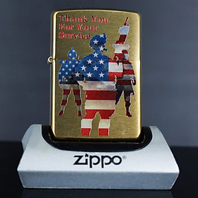 Bật Lửa Zippo 204b American Service