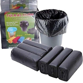 Mua 1 cuộn 23 túi đựng rác sinh học tự phân hủy tahufa kích thước 55x65cm