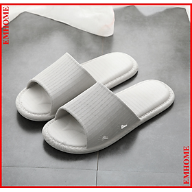 Dép Mang Trong Nhà, Trong Phòng Ngủ, Nhà Tắm Lô Hinh Măt Cươi - Hàng Chính Hãng - Xanh lá - 38-39