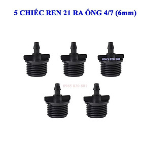 Mua 5 Chiếc chân ren 21 nối ống 4/7 (6mm) tiện lợi