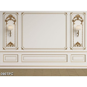 Tranh Dán Tường 3D Phào Chỉ - Có Sẵn Keo - TPC090