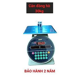 Cân điện tử tính tiền cân đồng hồ QUA-Q1 (30kg ) dùng cho bán hàng hóa