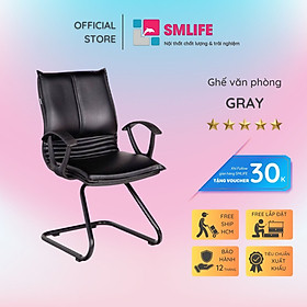 Ghế văn phòng chân quỳ SMLIFE GRAY