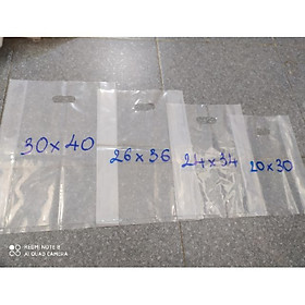 Mua 1kg túi nilong trơn cao cấp có quai xách siêu dày dặn