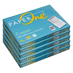 Giấy photo Paper One A4 70 thùng