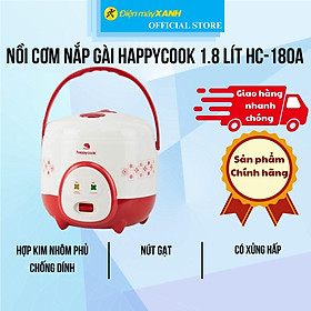 Mua Nồi cơm nắp gài Happycook 1.8 lít HC-180A - Hàng Chính Hãng