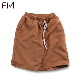 Quần Short nam nhung tăm, quần đùi nam style Hàn Quốc- FORMEN SHOP- FMTP013