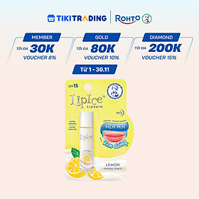 Son dưỡng môi không màu chuyển kem mịn LipIce Creamy