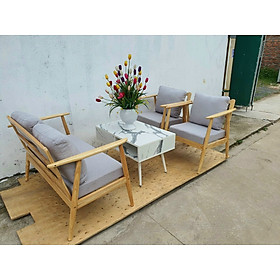 Mua Ghế sofa tay cong chân tròn