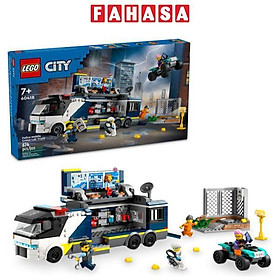 Đồ Chơi Lắp Ráp Xe Tải Cảnh Sát Vận Chuyển Tội Phạm - Police Mobile Crime Lab Truck - Lego City 60418 (674 Mảnh Ghép)