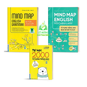 Hình ảnh Sách - Combo Mindmap English và Tự Học 2000 Từ Vựng Tiếng Anh - MC