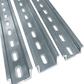 Mua thanh cài át nhôm  thanh ray nhôm cài aptomat  khởi động từ dài 1m  thanh day nhôm cài thiết bị  thanh din rail tủ điện