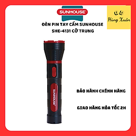 Đèn pin sạc Sunhouse SHE-4131 - Hàng chính hãng