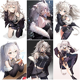 Mua Tranh ảnh poster treo shishiro botan Hololive 3-6 ảnh a4 khác nhau