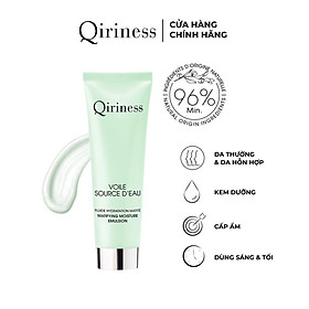 Kem dưỡng ẩm tái tạo da và thu nhỏ lỗ chân lông nguồn gốc thiên nhiên Qiriness Matifying Moisture Emulsion 50ml