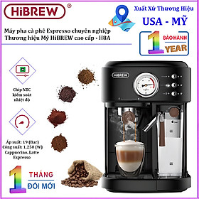 Mua Máy pha cà phê Espresso chuyên nghiệp  thương hiệu Mỹ HiBREW cao cấp - H8A - HÀNG CHÍNH HÃNG