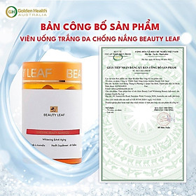 GOLDEN HEALTH Viên Uống Trắng Da, Chống Nắng Beauty Leaf Whitening Beauty