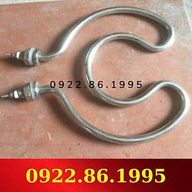 Maiso, điện trở đun nước dạng tim 3kw-3,5kw inox 304 hàng nhập