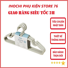 {Nhiều Sự Lựa Chọn} Lốc Móc Treo Quần Áo Đa Năng Hara Tùy Chọn Mẫu Phù Hợp Cho Các Loại Quần Áo : Áo Đầm , Áo Kiểu, Áo Mỏng , Quần Áo Người Lớn , Trẻ Em - Chính Hãng inochi ( Tặng khăn lau pakasa) Giao màu ngẫu nhiên