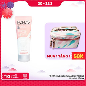 Kem Sữa Rửa Mặt Dưỡng Trắng Nâng Tông Pond'S White Beauty Tone Up 100G