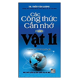 Sách Các Công Thức Cần Nhớ Môn Vật Lí