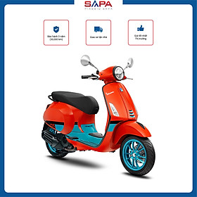Xe Tay Ga Vespa Primavera Color Vibe 125 Orange Tramonto