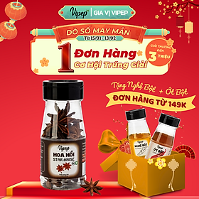 Hoa Hồi Nguyên Cánh Tự Nhiên Vipep Hũ Nhựa 15g