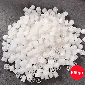 650GR Hạt Kaldnes LOẠI TO vật liệu lọc nước bể cá, tạo oxy hồ thủy sinh cao cấp