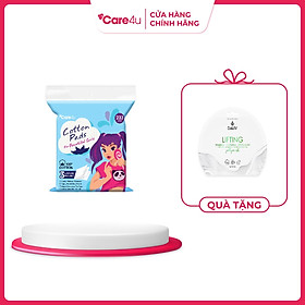 [Tặng 1 mặt nạ Daliv ] Bông tẩy trang cao cấp Care4u 3 lớp 233 miếng_CARE4165X