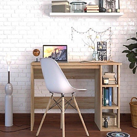 Mua BÀN LÀM VIỆC   Kèm kệ sách đa năng  tiện dụng siêu đẹp. Gỗ công nghiệp phủ melamine