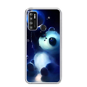 Ốp lưng dẻo cho điện thoại VSMART LIVE 4 - 0294 PANDA - Hàng Chính Hãng