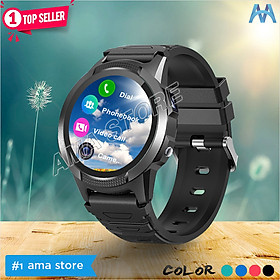 Đồng hồ Thông minh Gắn Sim 4G có Rung gọi Video call Định vị GPS, Wifi cho Trẻ em Học sinh Người lớn Chống nước IP67 Model cao cấp FA56 Hàng chính hãng - Đen