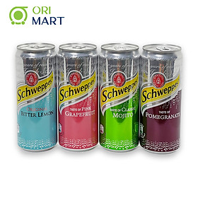 COMBO 4 VỊ NƯỚC UỐNG KHÔNG CỒN SCHWEPPES