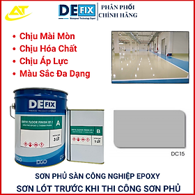 Mua Sơn phủ sàn công nghiệp EPOXY   sơn sàn bê tông  sàn nhà xưởng #4Lít