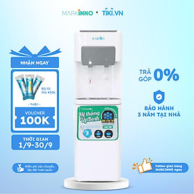 Mua Máy nước nóng lạnh hút bình KAROFI HC16 bình 13.9kg  2 vòi  công nghệ làm lạnh Block hàng chính hãng